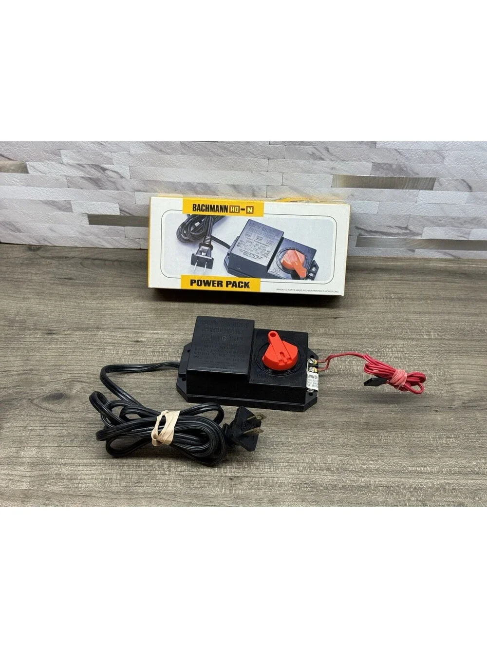 Bachmann Power Pack 6607 #44207 For G/HO/N Gauge Trains w/ Cable
